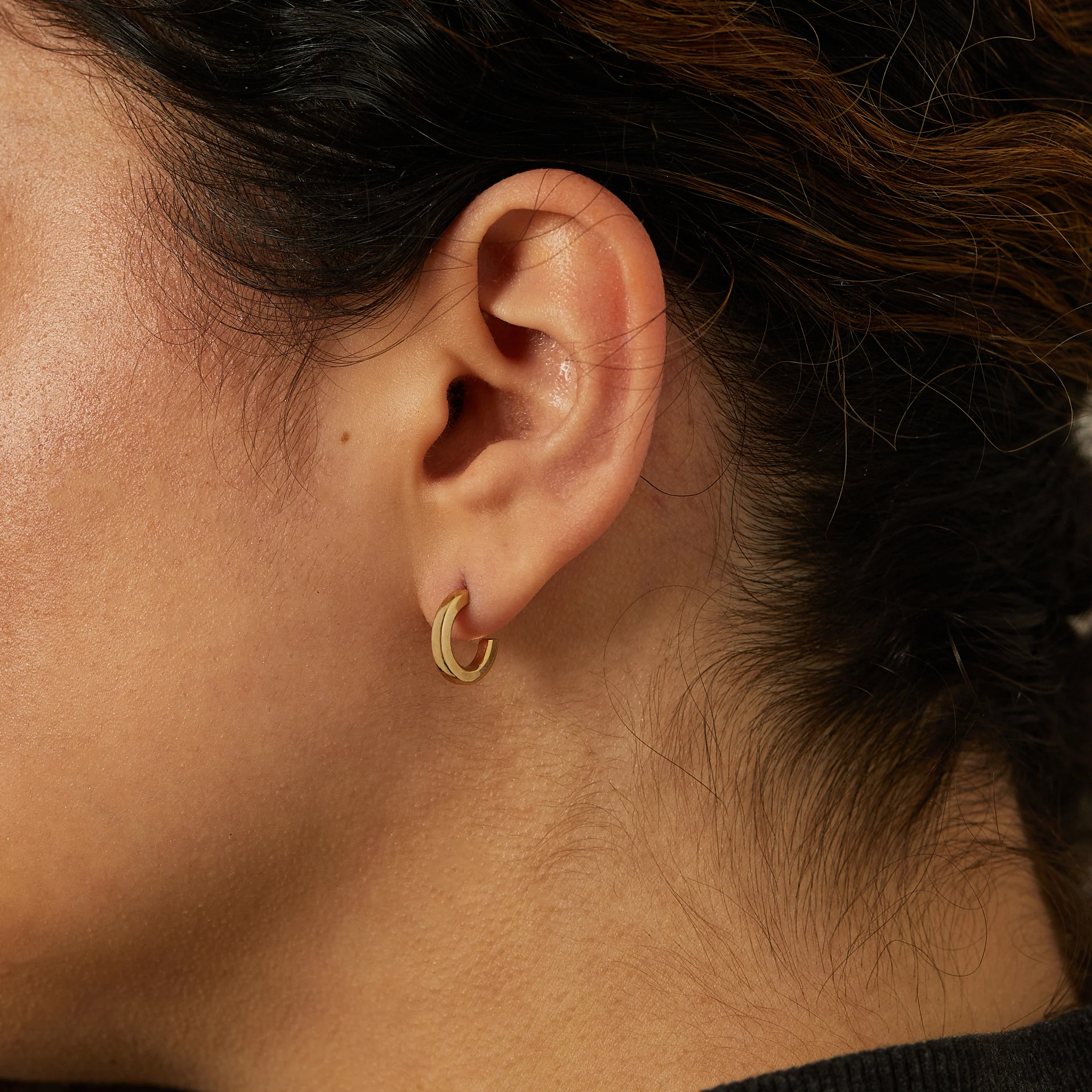 Classic Hoops / Solid Gold - Image 4
