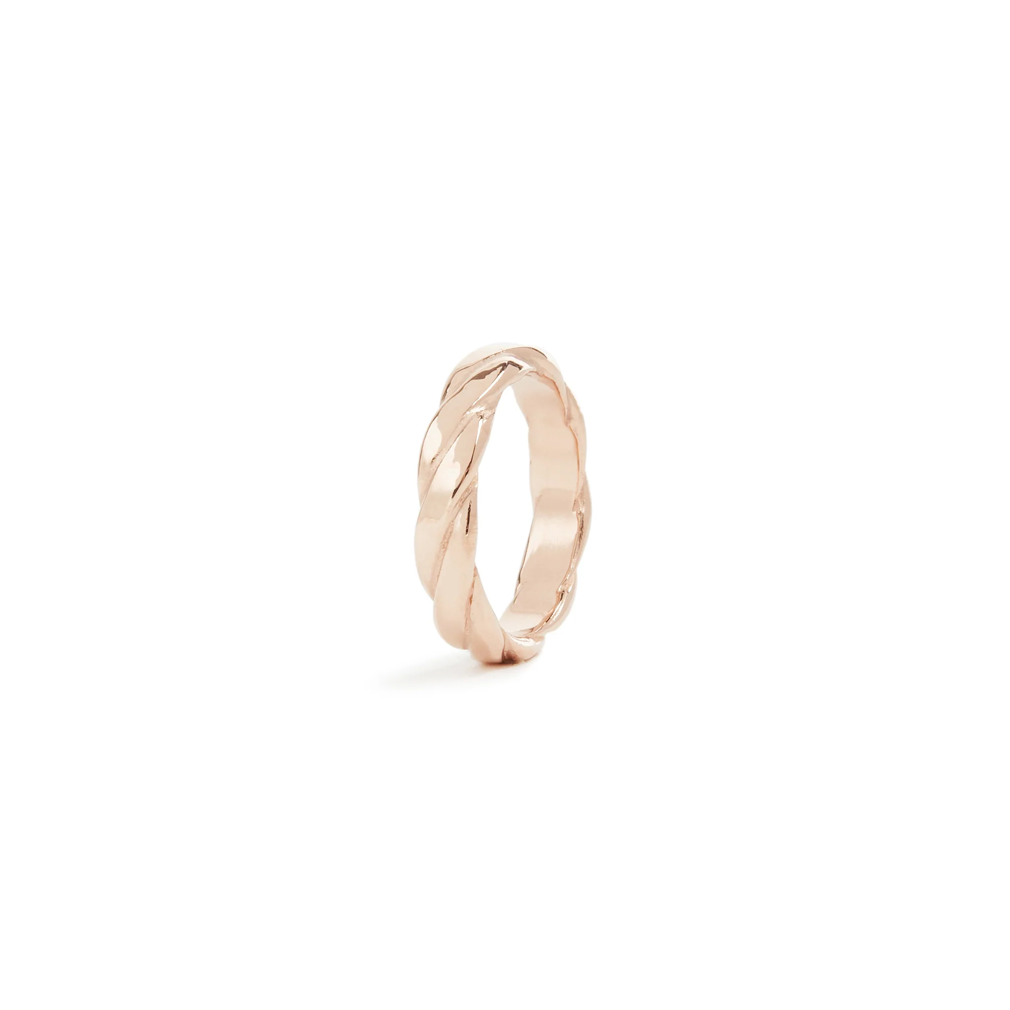 Solid Gold Plait Ring - Image 5