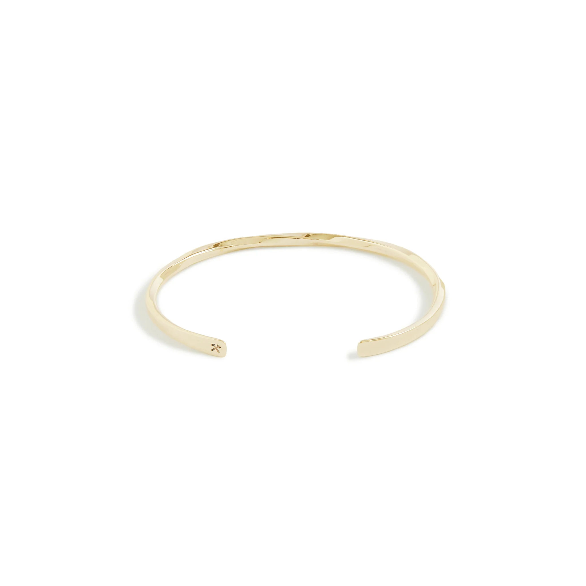 Solid Gold Fineline Studebaker Cuff - Image 3