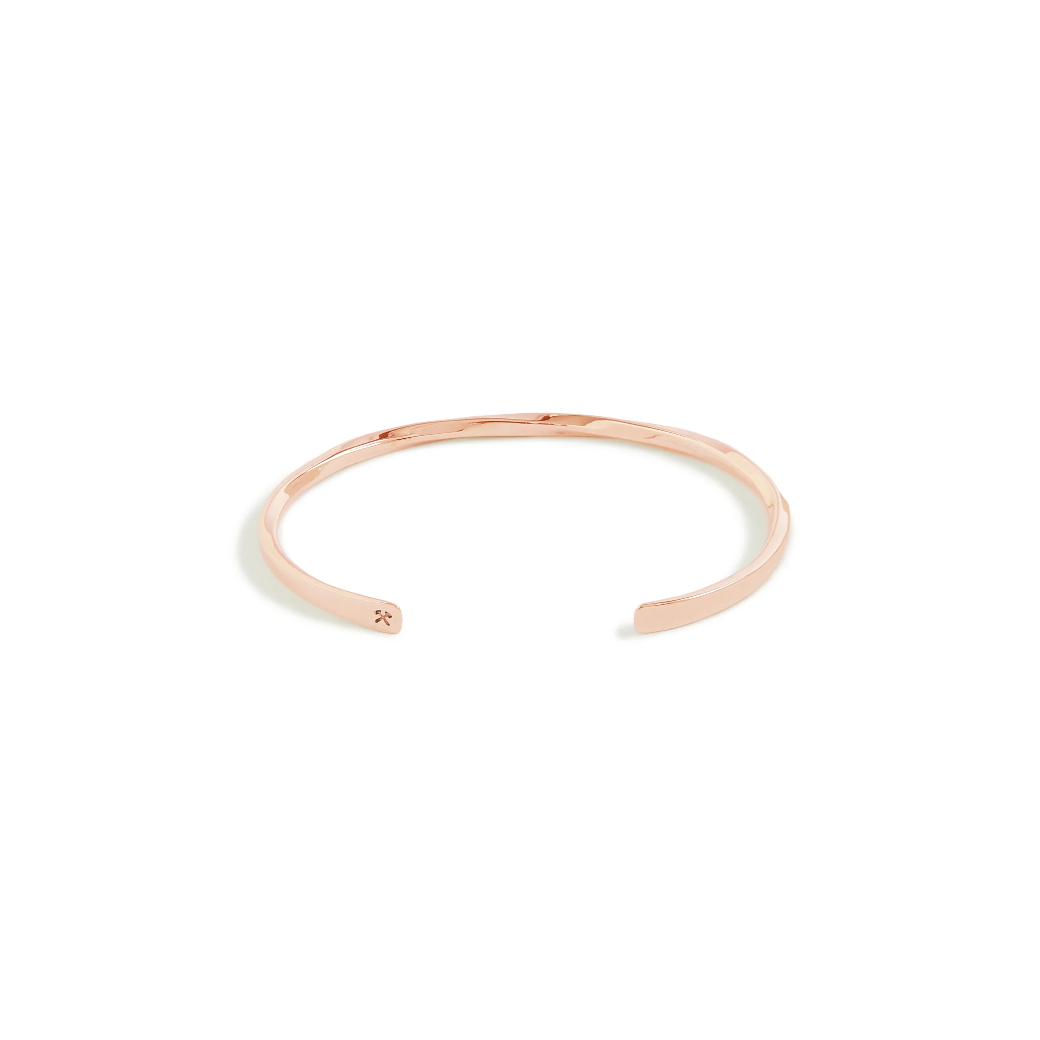 Solid Gold Fineline Studebaker Cuff - Image 4