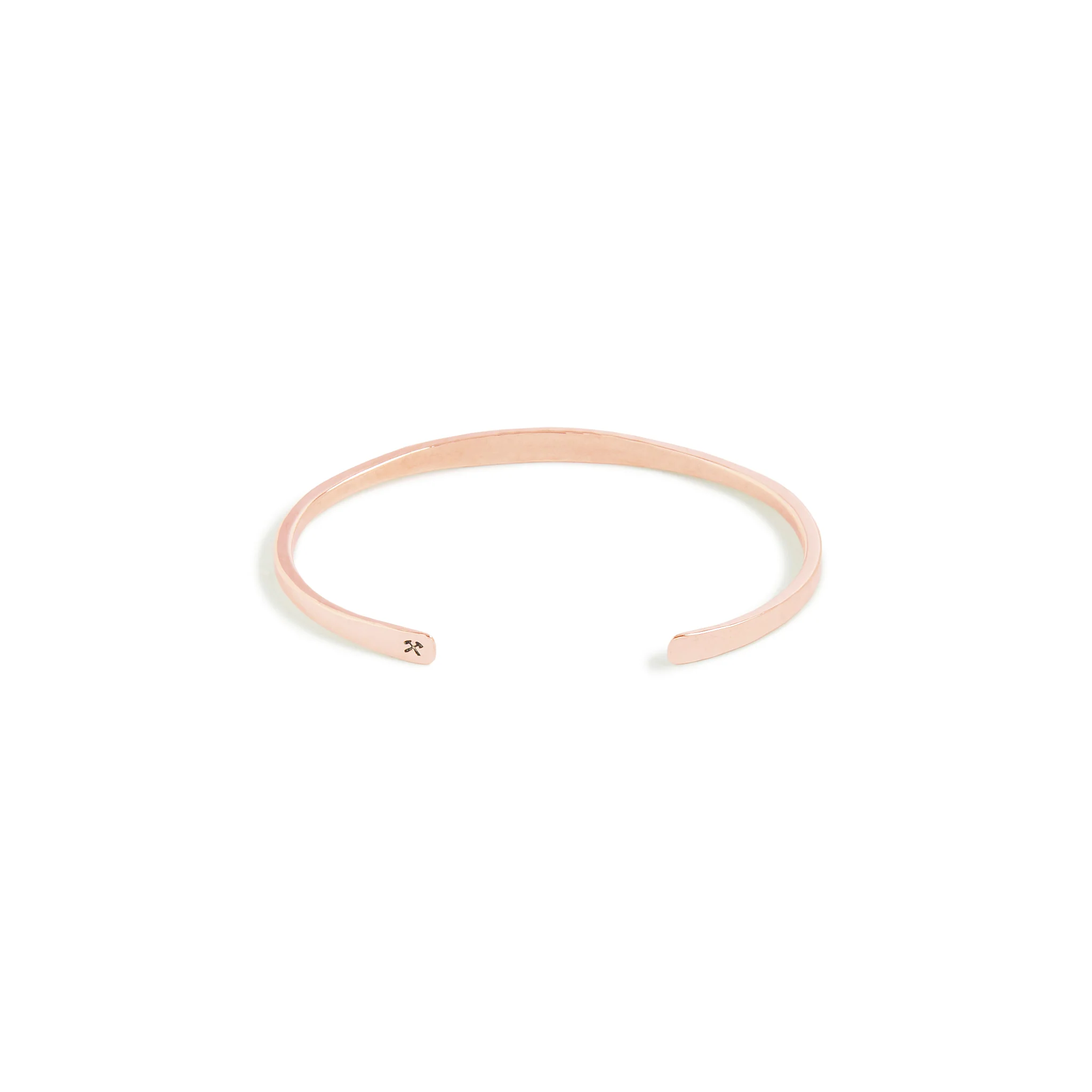 Solid Gold Fineline Workshop Cuff - Image 4